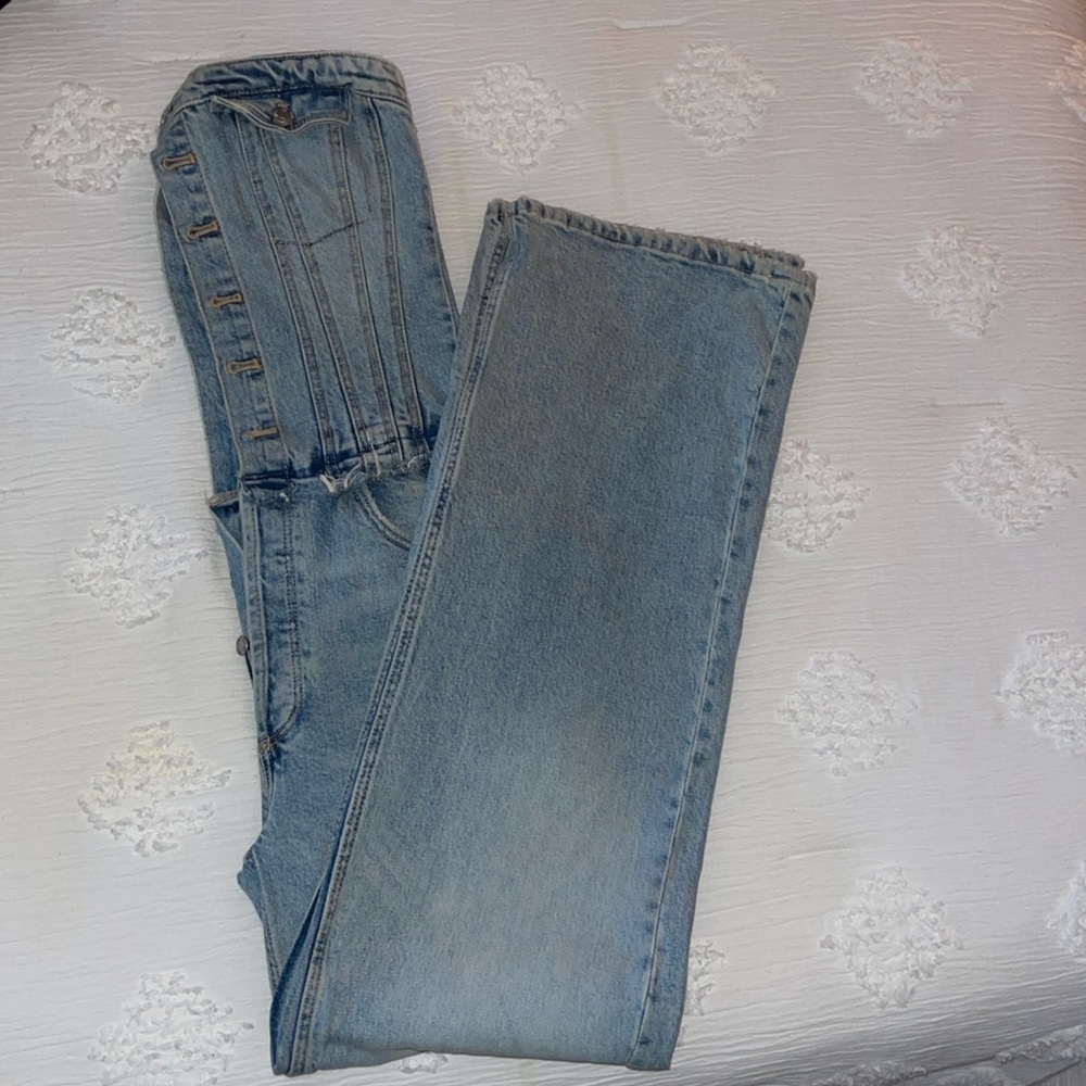 Zara jean jumpsuit